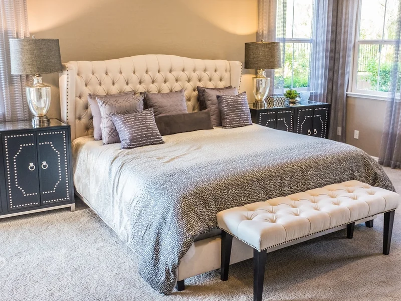 King Platform Bed - view 1