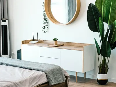 Mirrored Nightstand - view 2